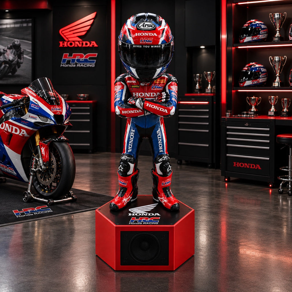 Helmstand Honda HRC Bluetooth speaker edition alternate view