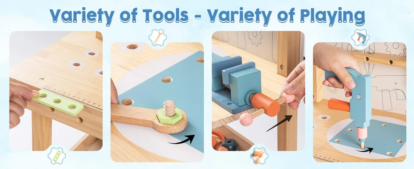 Montessori Tool Bench - Image 7