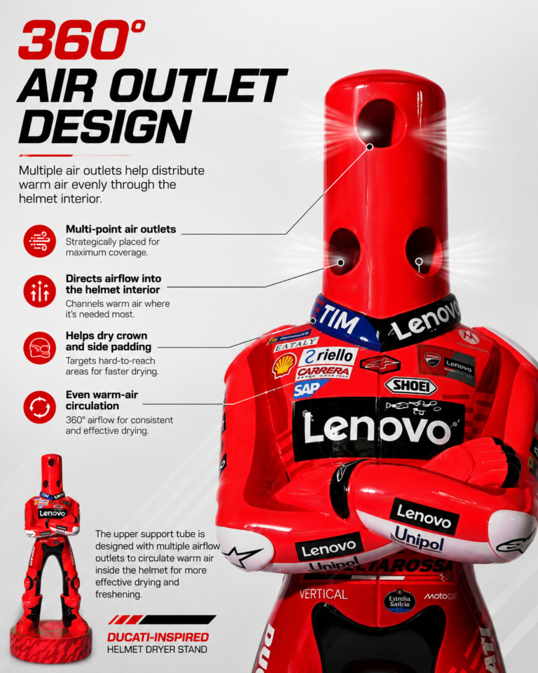 Multi-point upper airflow outlets